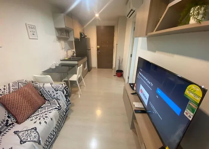 Cozy With Free Wi-fi Netflix Near Bts Onnut Bangkok