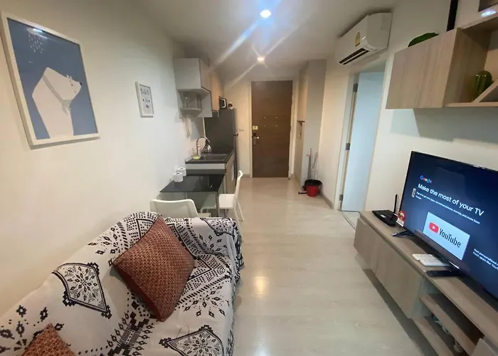 Cozy With Free Wi-fi Netflix Near Bts Onnut Bangkok